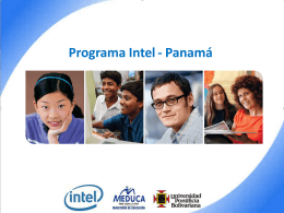 File - Formación Master Teacher INTEL Panamá 2014