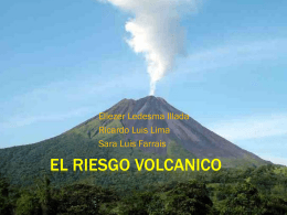 El riesgo volcanico - CMC1DESARROLLOSOSTENIBLE