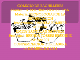 COLEGIO DE BACHILLERES Plantel: 13 XOCHIMILCO
