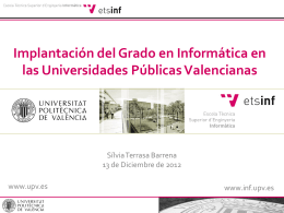 Universidad Politécnica Valencia