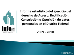 sdp2009_2010 - Instituto de Acceso a la Información Pública y