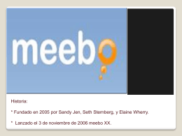 Meebo es un cliente de mensajería instantánea que se ejecuta