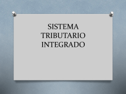 SISTEMA TRIBUTARIO INTEGRADO (884745)