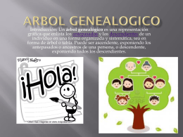arbol genealogico familia pérez