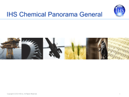 IHS Chemical Panorama General