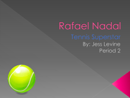 Rafael Nadal by Jess Levine