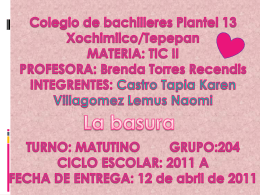 Colegio de bachilleres Plantel 13 Xochimilco/Tepepan