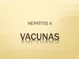 HEPATITIS A - admon.salud.campoalto