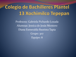 Colegio de Bachilleres Plantel 13 Xochimilco Tepepan