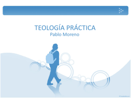 Teología Practica-Especializacion