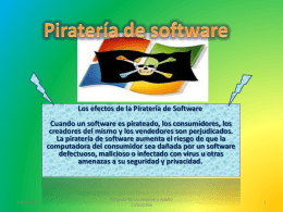 Piratería de software