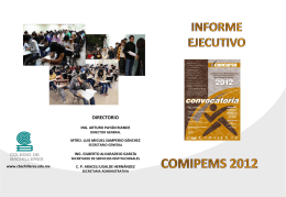 Informe_ejecutivo_COMIPEMS_2012