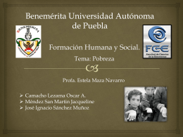 Benemérita Universidad Autónoma de Puebla - FHS-FCE