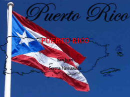 Puerto Rico - Period 6~ Tuesday, Thursday
