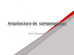 Arquitectura de computadoras