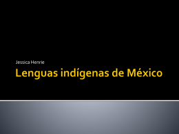 Idiomas indígenas de México