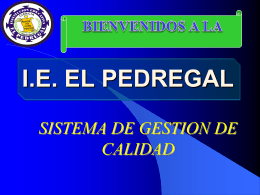 PRESENTACION I.E. PEDRE PROANT 2010