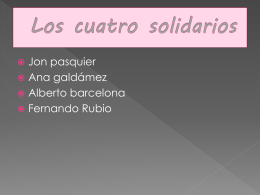 Diapositiva 1 - Los 4 solidarios