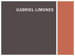 Gabriel limones