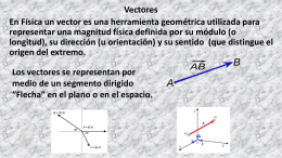 Física 3 vectores