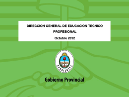 Plenario 2. Diseño - Dirección de Educación Técnico Profesional