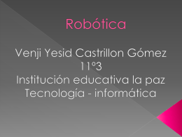Robótica - informatica2011