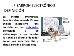 pizarron electronico a) definicion - pizarronelectronico
