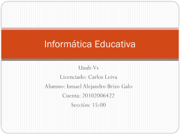 Programas Educativos - informaticaeducativaunah-vs
