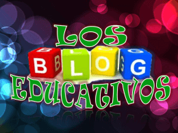 definicion de blog educativo