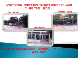 Diapositiva 1 - Institucion Educativa Tecnica Roig y Villalba
