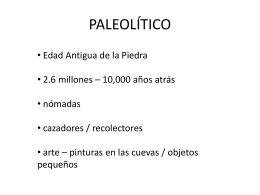 paleolítico