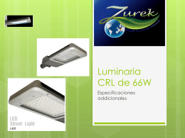 Luminaria CRL de 66W – Zurek