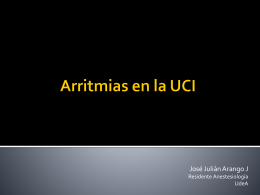 Seminario Arritmias en la UCI