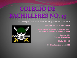 Colegio de Bachilleres No. 13