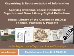 Digital Library of the Caribbean (dLOC) & Caribbean Newspaper