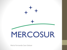 MERCOSUR (Mercado Común del Sur)