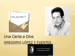 Gregorio López y Fuentes