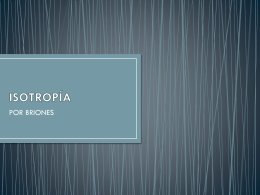 qué es isotropía?