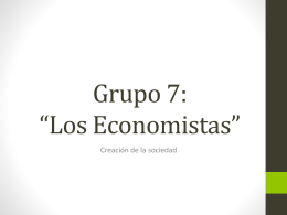 Grupo 7: *Los Economistas*