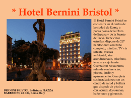 Hotel Bernini Bristol