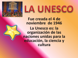 La UNESCO - Aulas Amigas