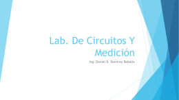 Lab. De Circuitos Y Medición