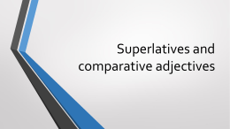 Superlatives-and-comparative