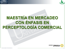 MERCADEO - Perceptología Comercial