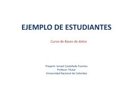 BD_Ejemplo_Estudian - Universidad Nacional de Colombia