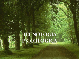 Tecnologia sicologica - Diapositivas