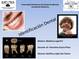 Identificación Dental - Carpe Diem – Cogito ergo sum