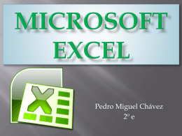 Microsoft Excel.