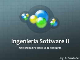 Ingeniería Software II