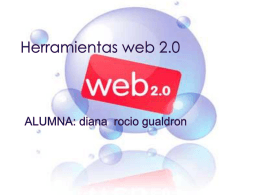 Herramientas web 2.0 - dihannagualdron